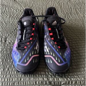 Adidas Barricade tennis shoe. Multi color